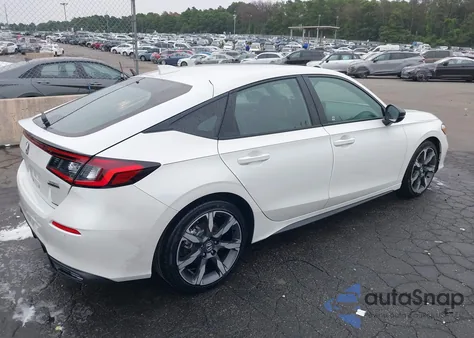 2025 Honda Civic Hybrid Sport Touring z USA, uszkodzony, nr VIN 19XFL4H94SE005191